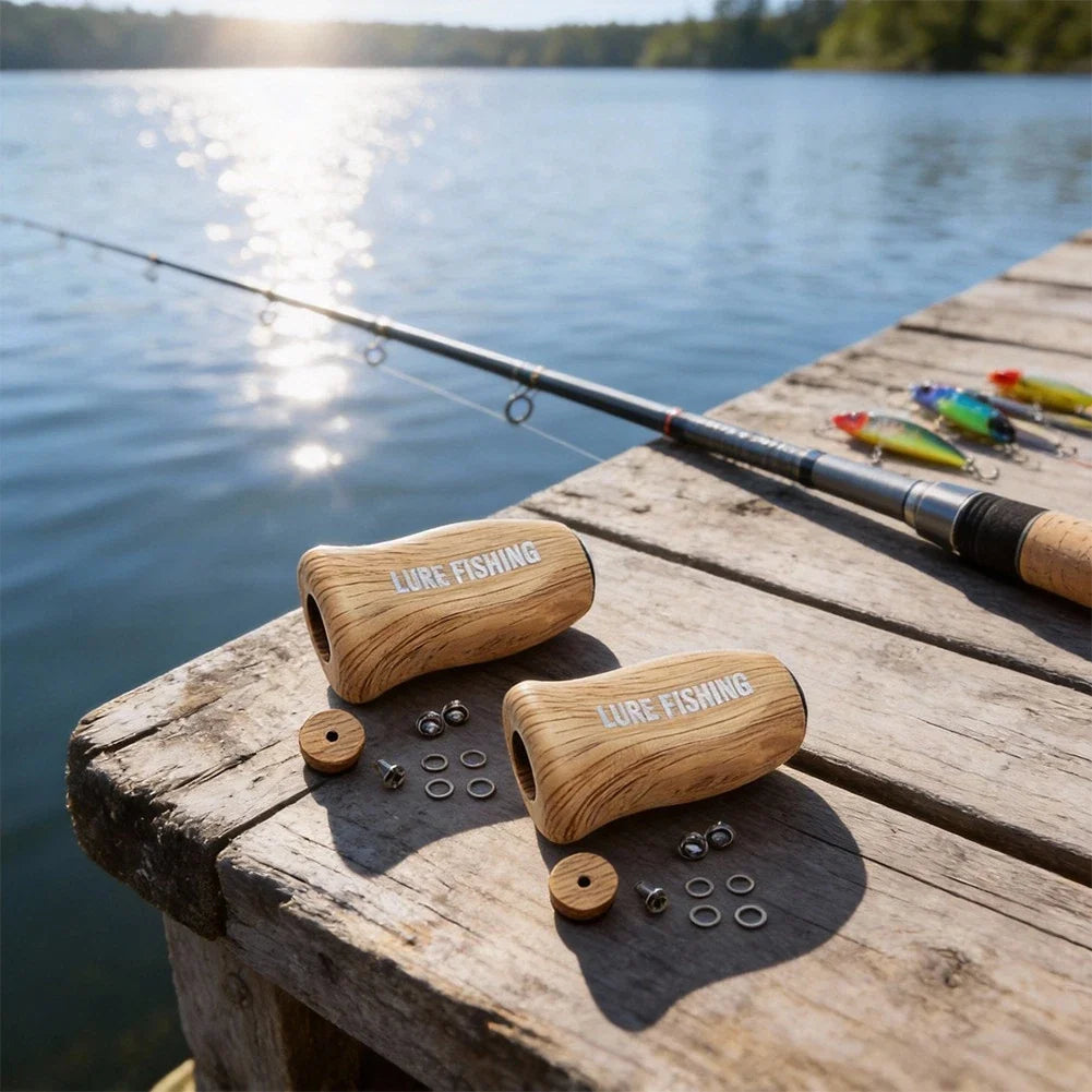 Baitcasting Knob Reel Handle for Fishing Reel (Includes Bearings)