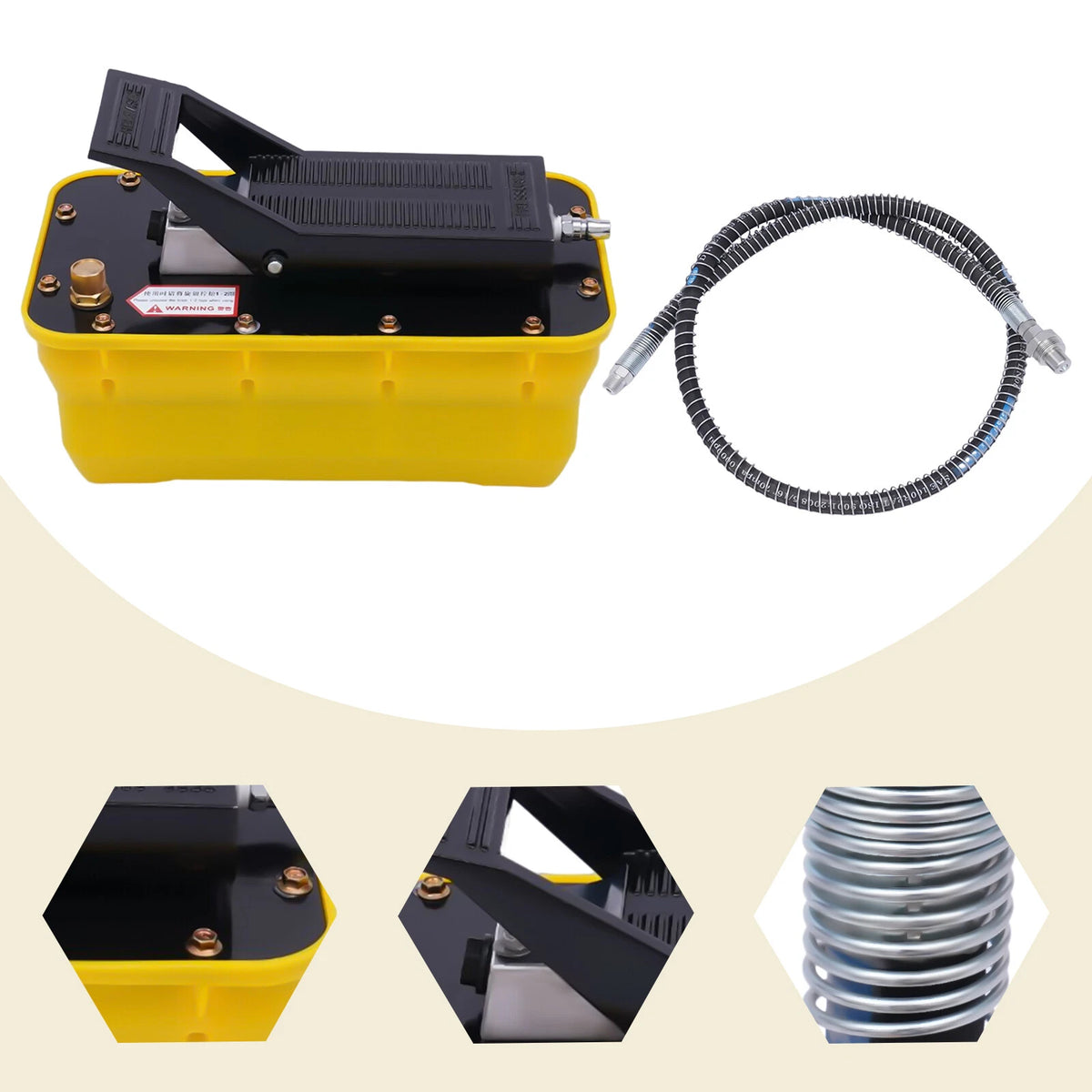 Hydraulic Air Foot Pump for Tractor Truck Tire Changer