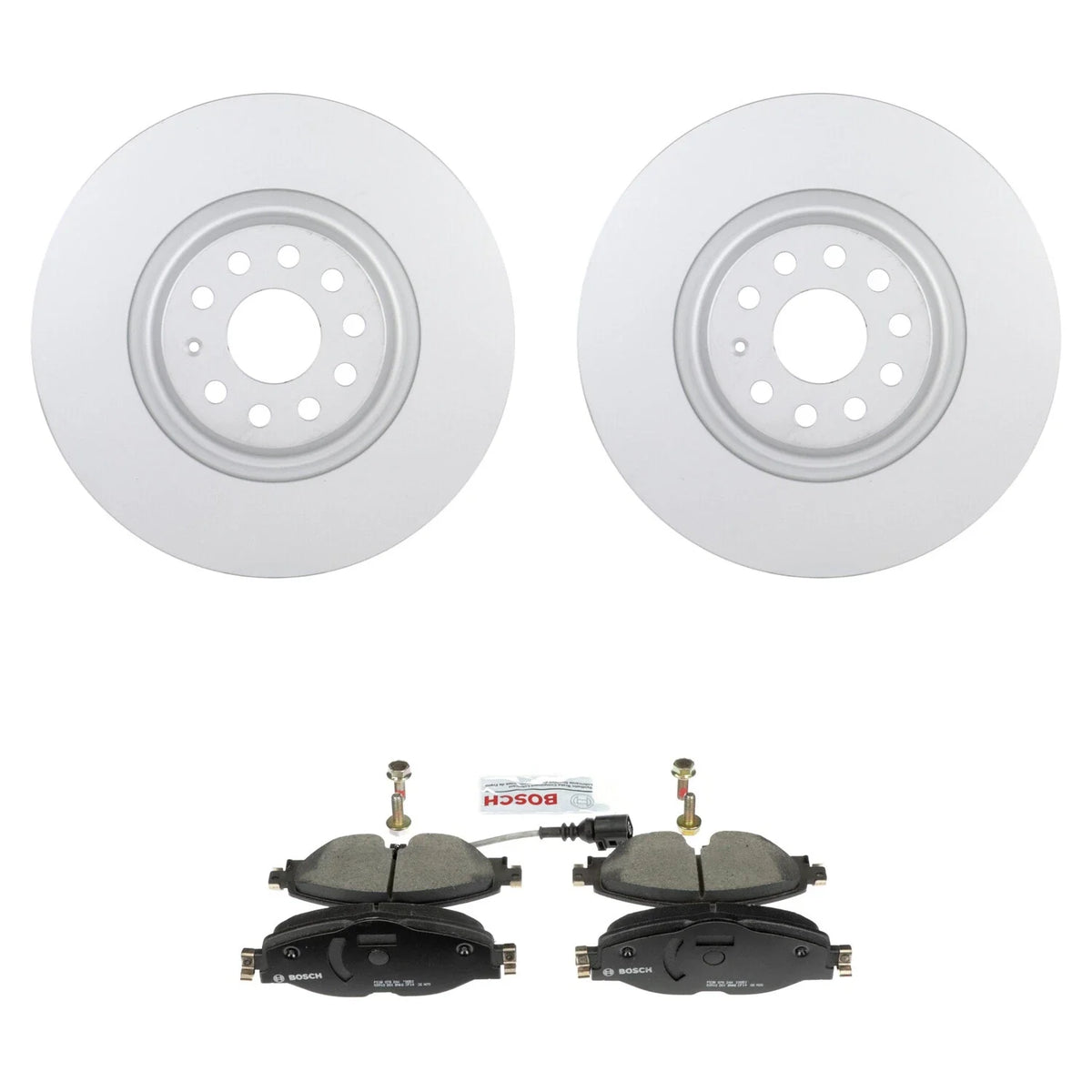 Set of 4 Bosch Quietcast Ceramic Disc Brake Pads for Audi A3 Quattro (2006–2013)