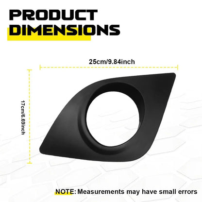 2X Fog Light Bezel Cover for Toyota Corolla (2014–2016)