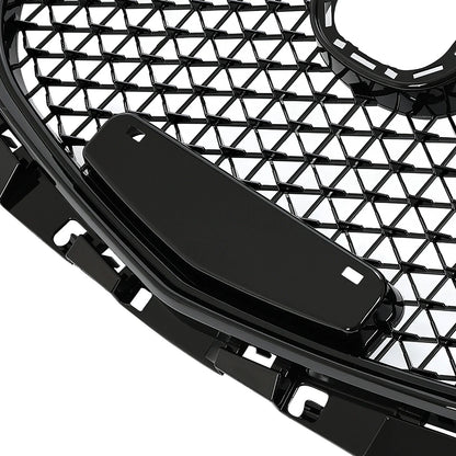 Front Grille Honeycomb Black for Mazda 3 Axela (2014–2016) Sedan & Hatchback