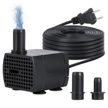 Mini Submersible Pump for Fountain (5W 350L/H)