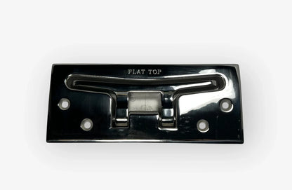 Flat-Top Cleats 10in for - Stainless Steel, Heavy Duty