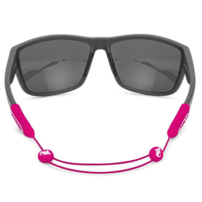 Adjustable Eyewear Retainer Cable Strap for Pilotfish (16 Inch, Magenta)