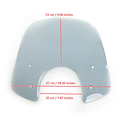 Windshield Windscreen for Vespa LX50 LX125 LX150 GT200 GTS300 (2006–2023)