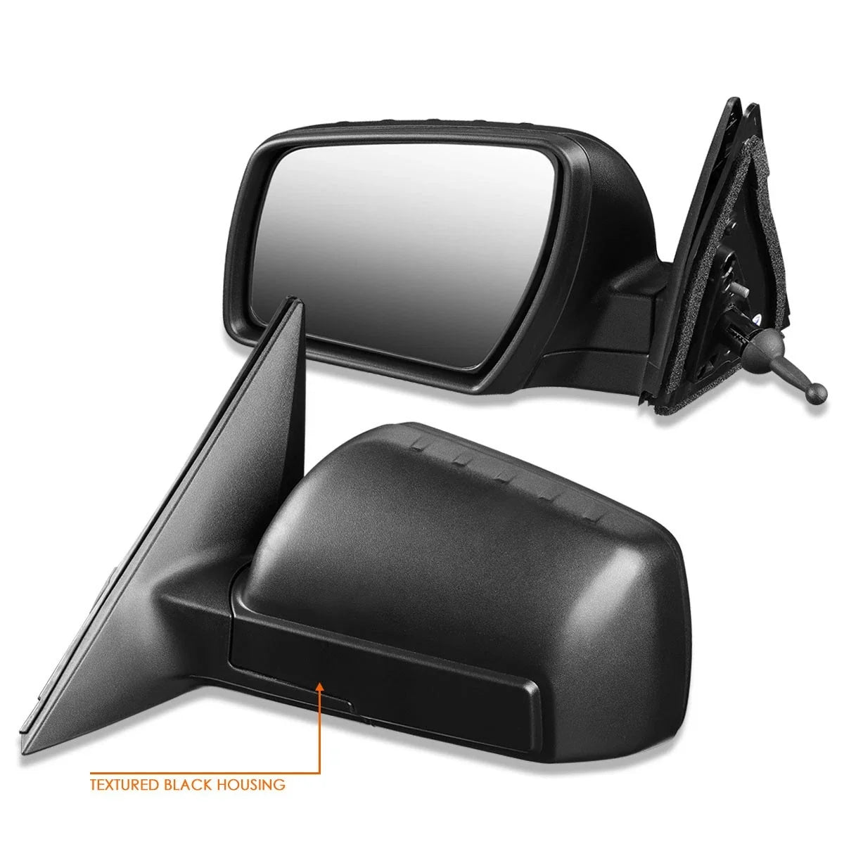 OE Style Manual Adjust Side Rear View Door Mirror for Kia Soul (2010–2011)