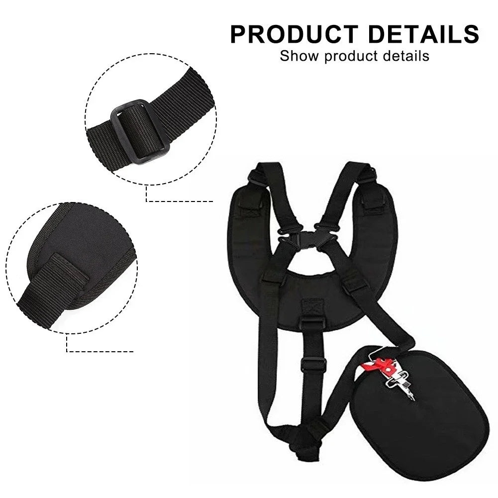 Adjustable Padded Nylon Shoulder Strap for Trimmer (Universal Fit)