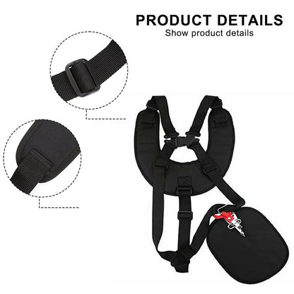 Adjustable Padded Nylon Shoulder Strap for Trimmer (Universal Fit)