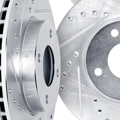 Drilled and Slotted Rotors for Ford Contour (1998–2000) ALX-PAU-DF-7004-56003-CLA2