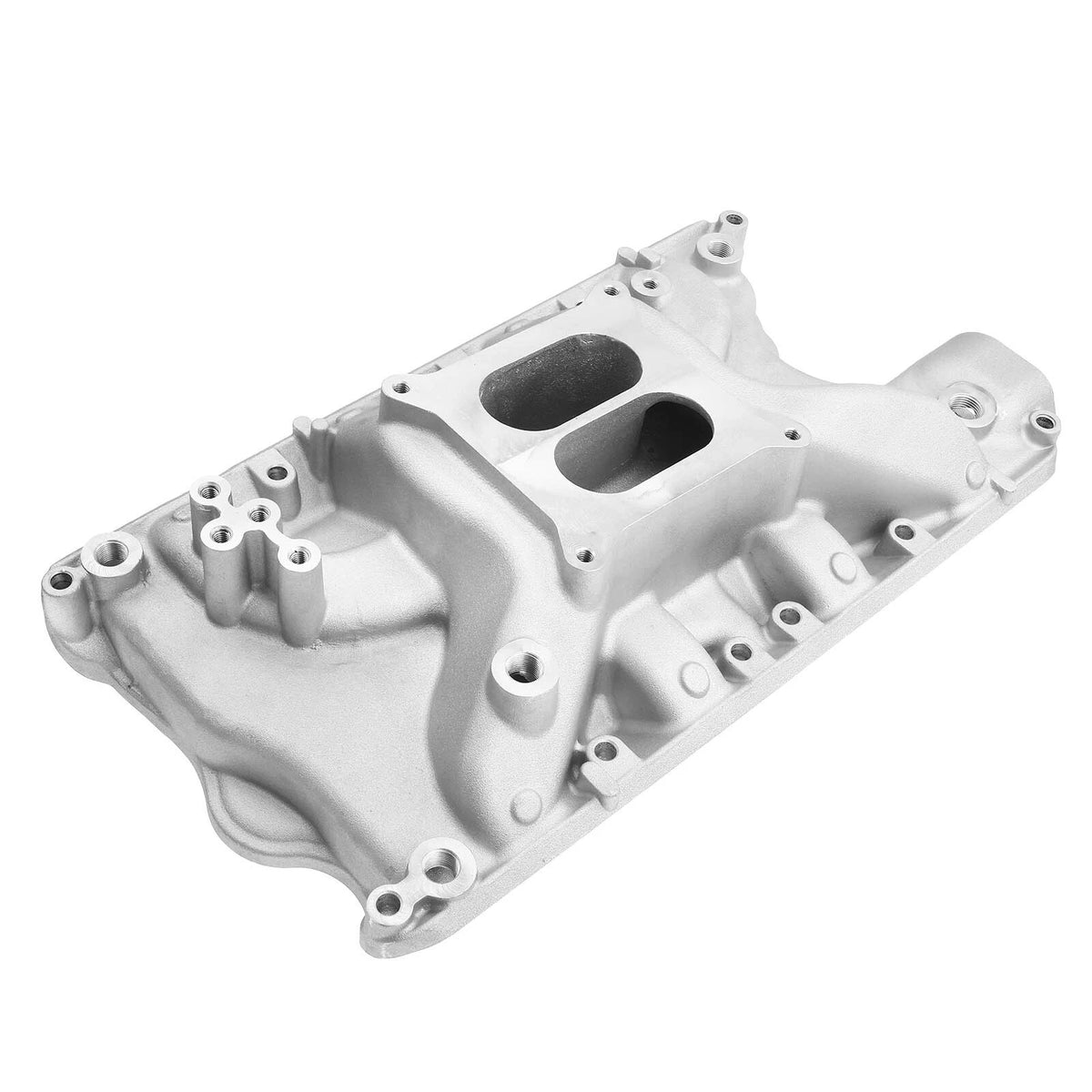 A-Premium Aluminum Dual Plane Intake Manifold for Ford Small Block Windsor 351W (84023)