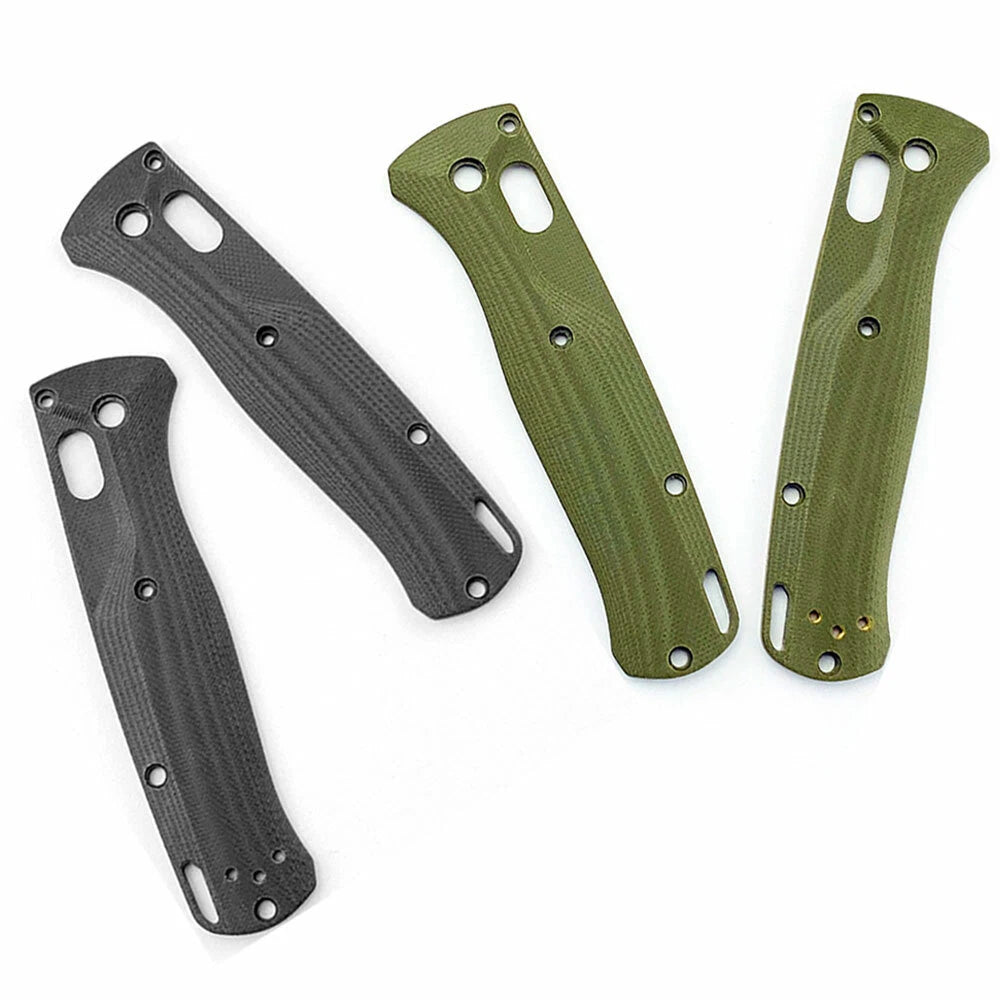 1 Pair Non-slip G10 Handle Scale Patches for Benchmade Bugout 535