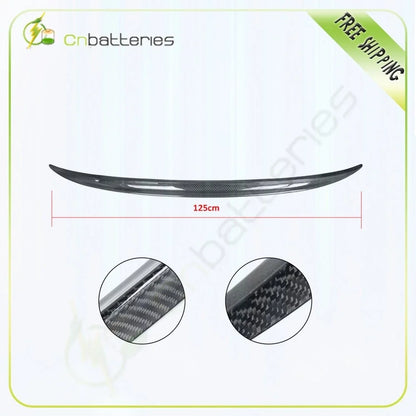 Carbon Fiber Spoiler Wing for BMW F10 5 Series 535i 528i M5 (2011–2016)