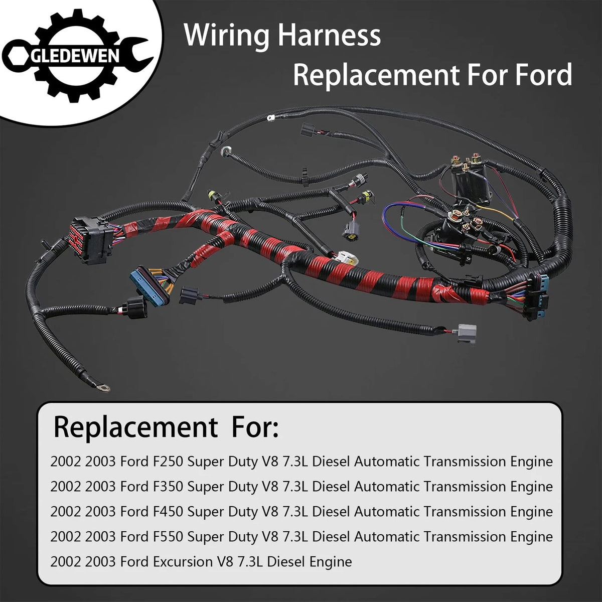 Engine Wiring Harness for Ford F-250 F-350 (2002–2003)