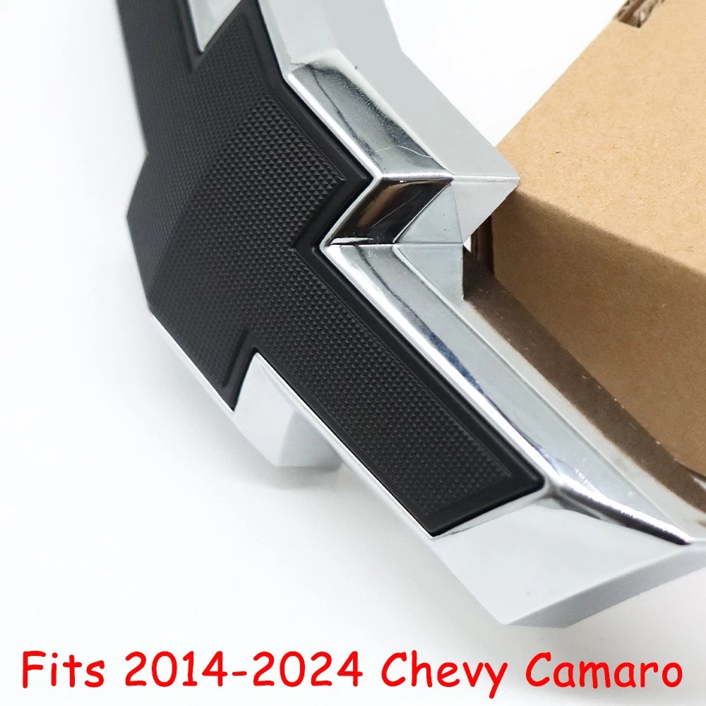 Gloss Black Front Grille Bowtie Emblem for Camaro (2016–2024) 84219485, 23269466, 23216040, 84003919, 23358106