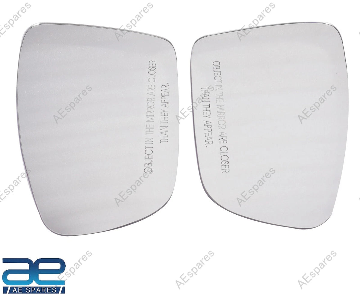 LH RH Rear View Mirror Glass Set for Ford Eco-sport (2013–2023)