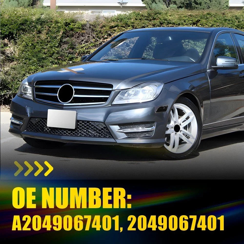 Front Side Marker Reflector Light Housing Smoke for Mercedes Benz C63 AMG (2012–2014)