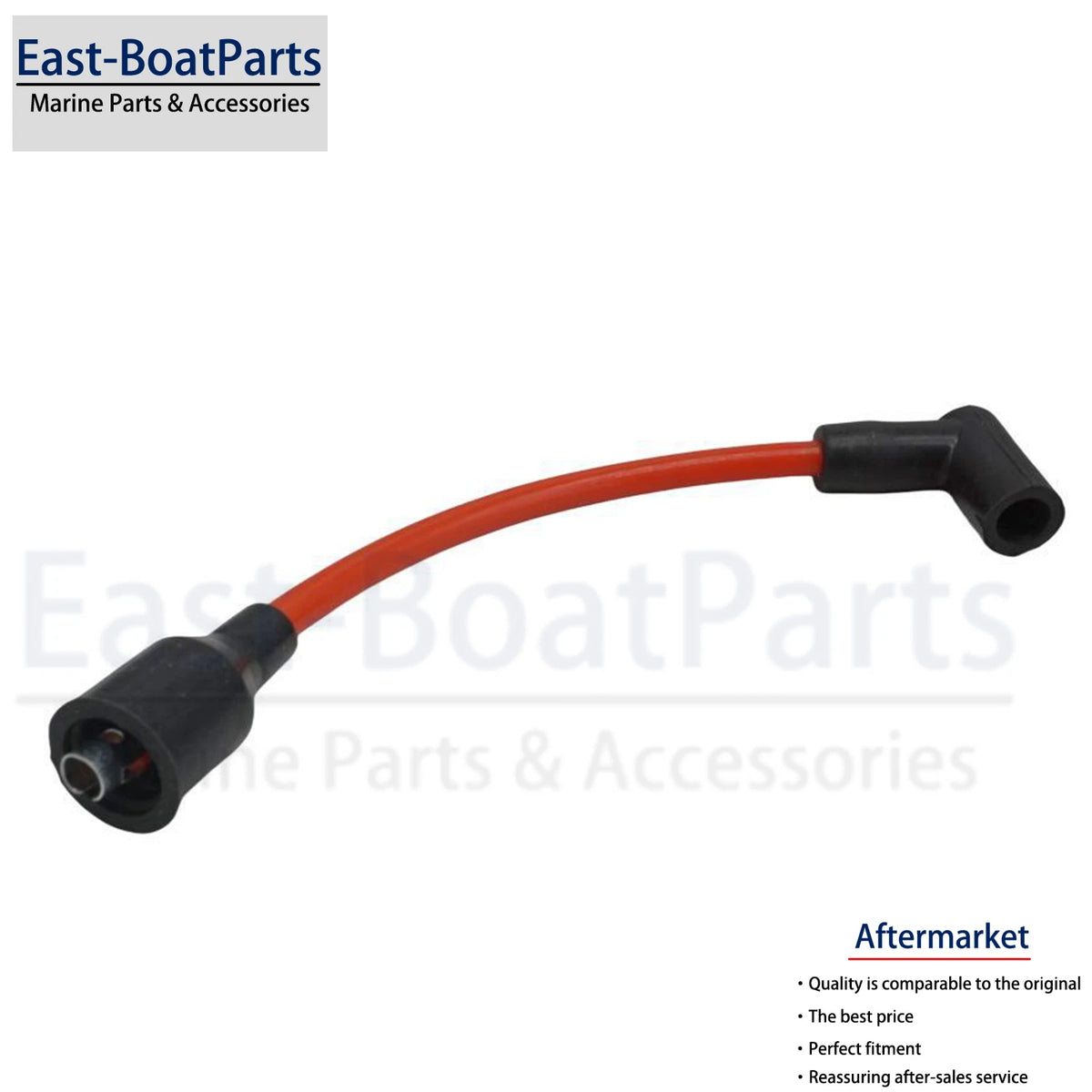 Set of 4 Spark Plug Wire Leads for Mercury Outboards (84-813715A1, 368-200-09)
