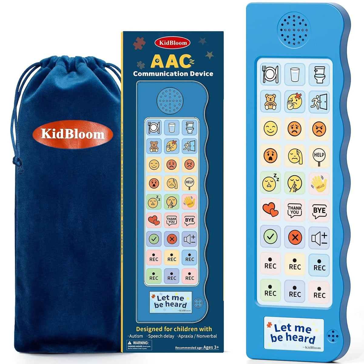 AAC Device for Autism Communication Sensory Toys for Kids Age 3–7 (2020–2023)
