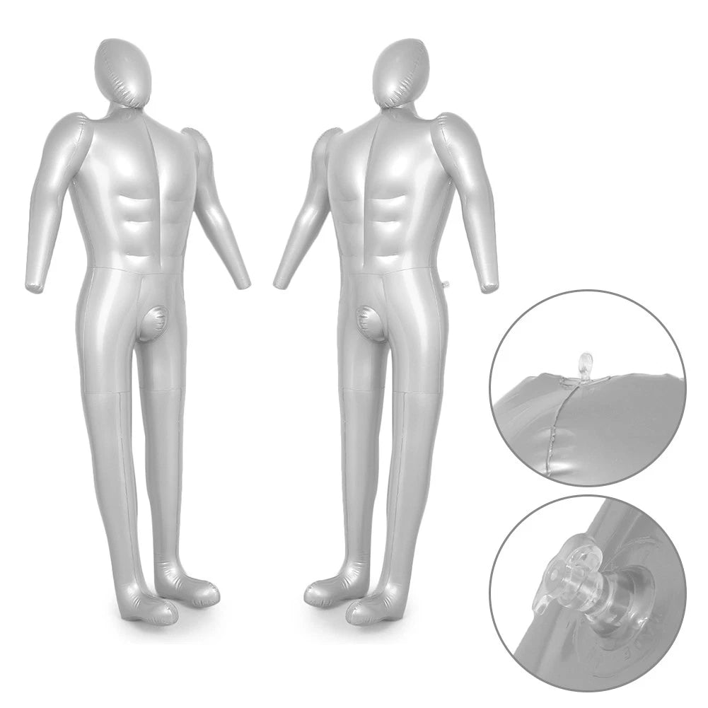 2X Inflatable Mannequin Torso Model for Display