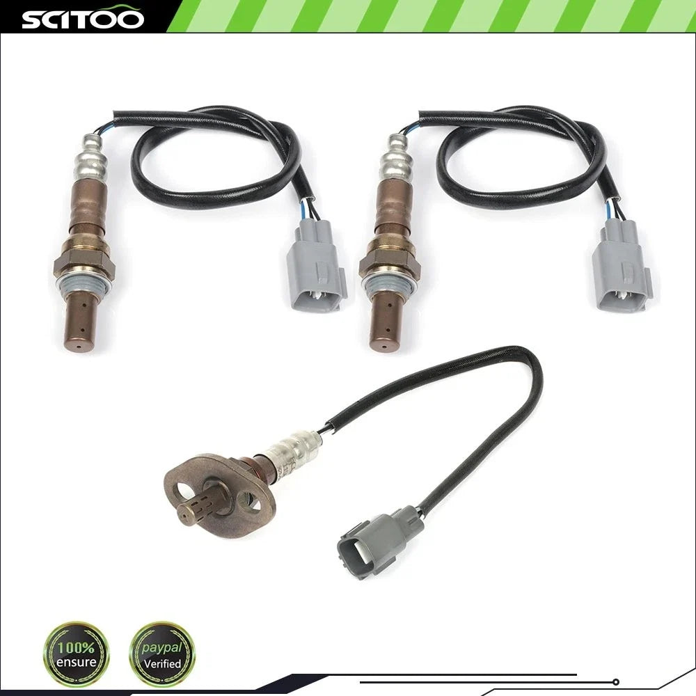 3pcs Oxygen Sensor Air Fuel Ratio for Toyota Sienna (2001–2003)