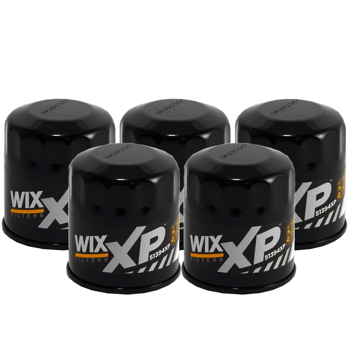 Set of 5 Engine Oil Filters for Chevy, Infiniti, Nissan, Toyota (StdAsp)