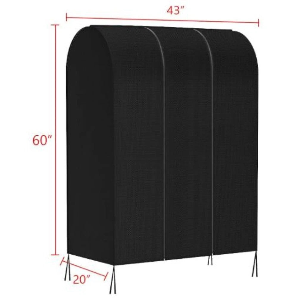 210D Oxford Fabric Clothes Hanger Cover for Garment Rack (Dustproof)