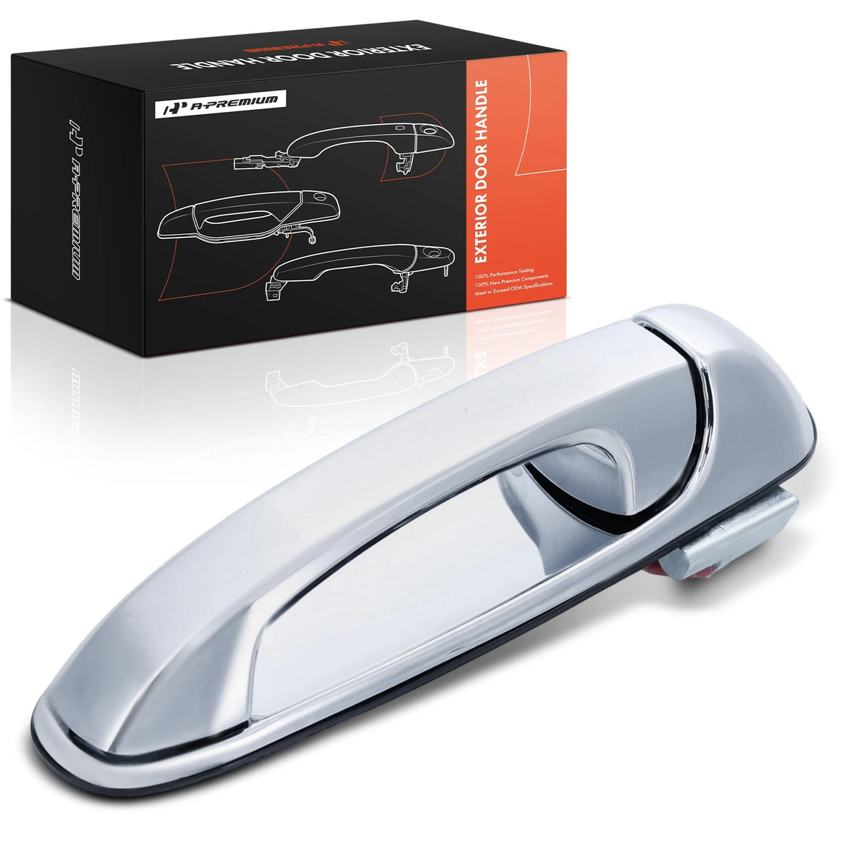 A-Premium Rear RH Exterior Door Handle for Ram Dakota 2011-2012 (55275684AB)
