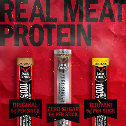 Pack of 20 Beef Jerky Sticks Variety Pack