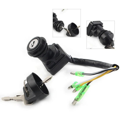 Ignition Key Switch for Kawasaki Bayou 220 KLF220 (1988–1995) 27005-1131