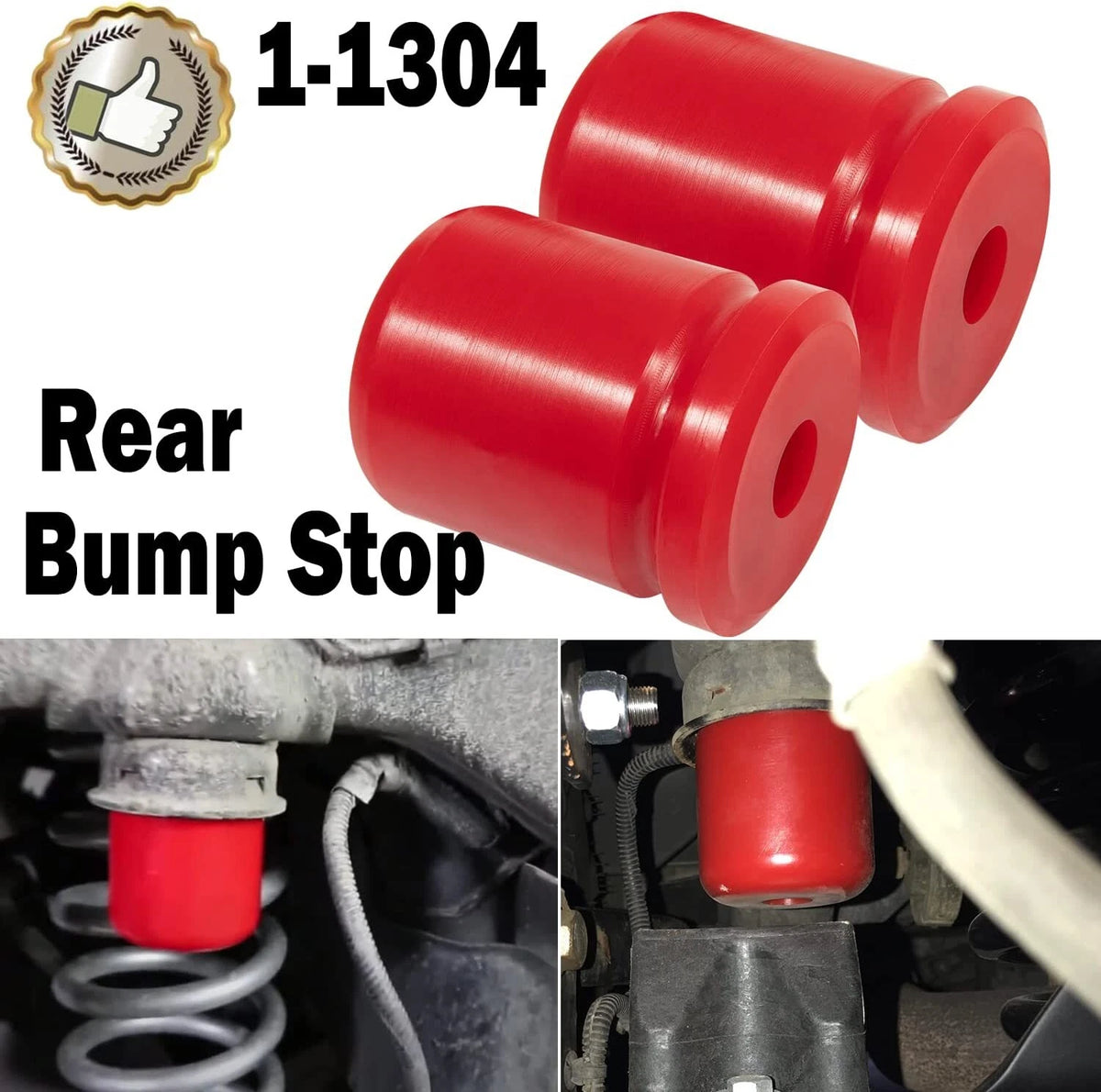 Set of 2 Polyurethane Bump Stops for Jeep Wrangler JK JKU (2007–2017) 98auto2R179