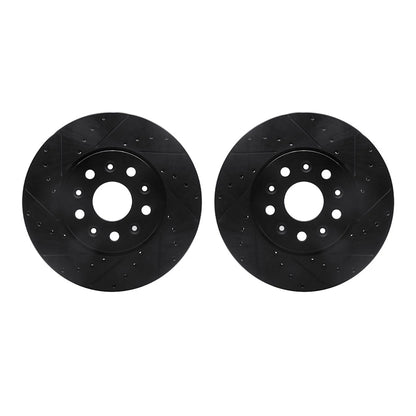 2X Brake Discs Front for Chevy Camaro (2014–2020) WHPN1-46007