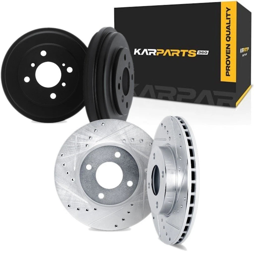 Drilled and Slotted Rotors for Nissan Cube (2009–2014) ALX-PAU-DF-7004-67068-CLA2