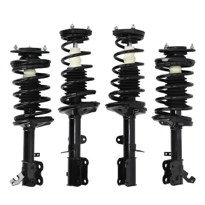 Front & Rear Struts w/Coil Spring for Toyota Corolla, Chevy Geo Prizm (1993–2002)