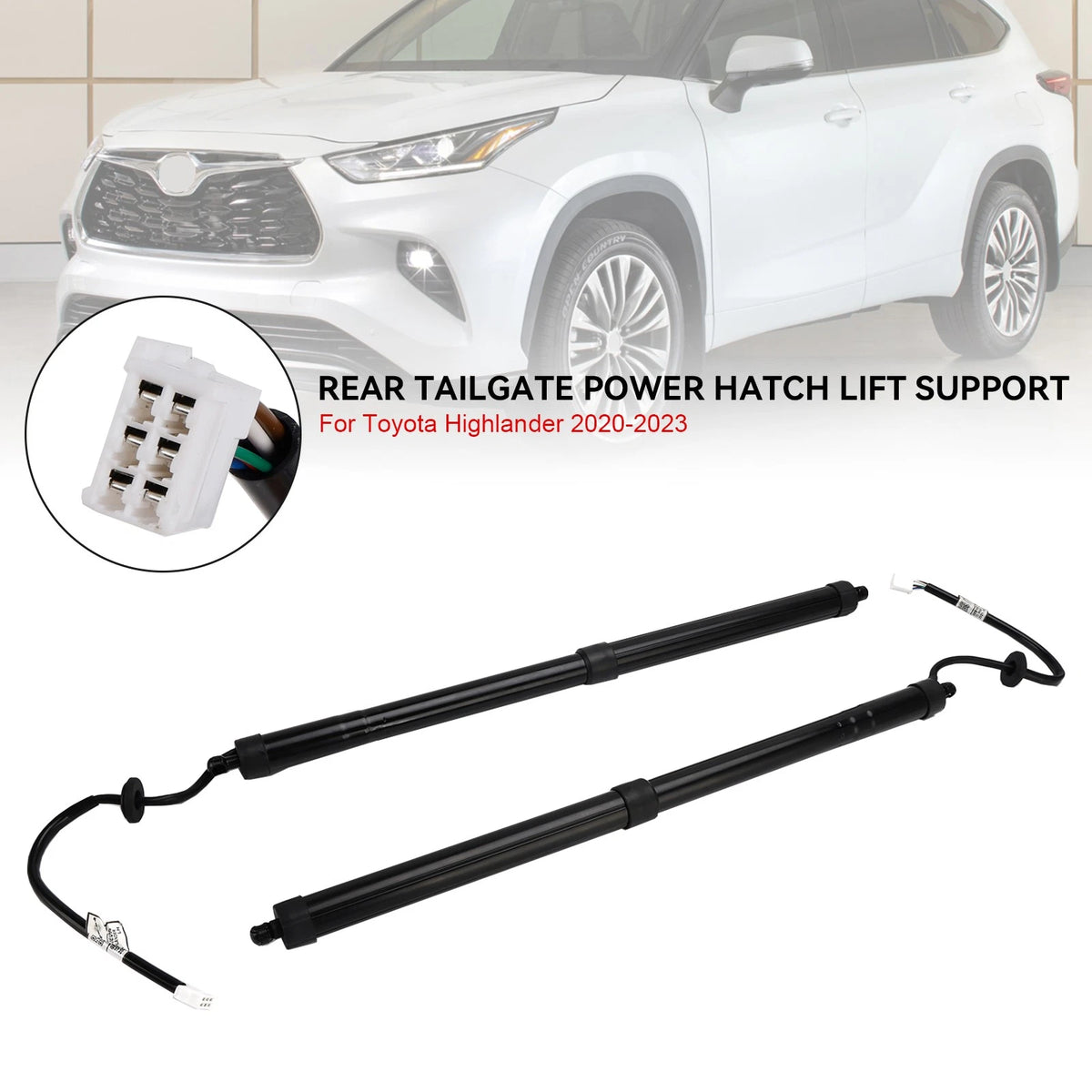 2X Electric Tailgate Lift for Toyota Highlander (2020–2023) 68910-0E070