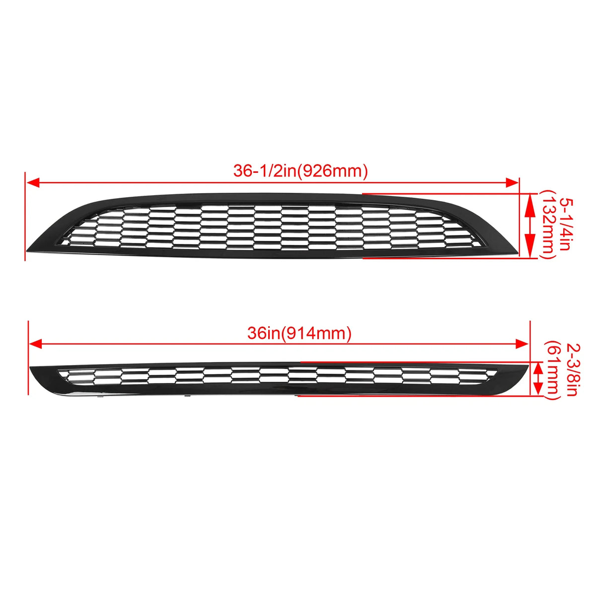 Honeycomb Mesh Front Grille for Mini Cooper S R50 R52 R53 (2002–2006)