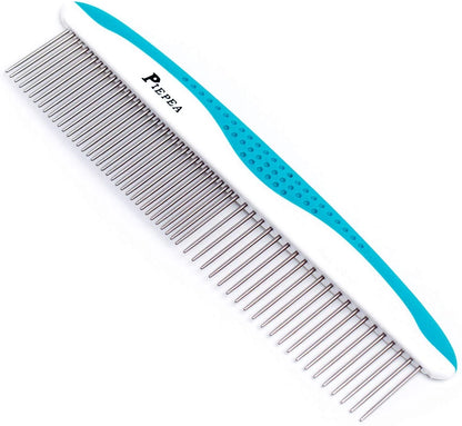 Stainless Steel Pet Comb for Dogs & Cats (7 1/4 Inch)