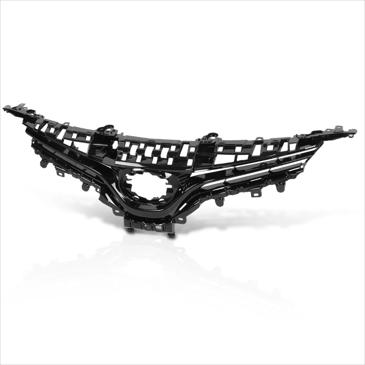 Front Upper Grille Insert for Toyota Camry XLE (2018–2020) w/Badge Slot