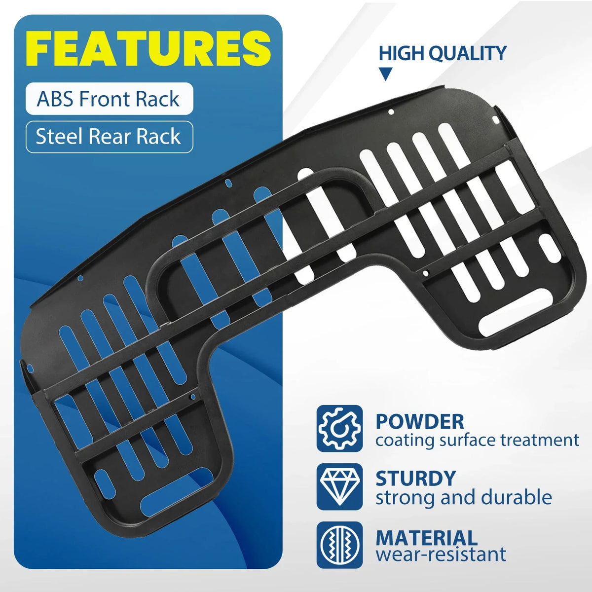 Front and Rear Carrier Rack for Polaris Xplorer Xpress 300 (1996–1999)