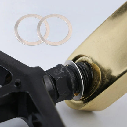 10Pcs Aluminum Bicycle Pedal Spacer Washers for Cycling