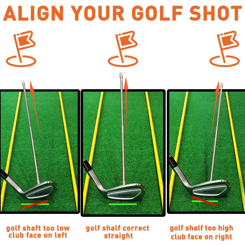 Golf Alignment Rods for Golf Training Aid (No Specific Part Numbers)