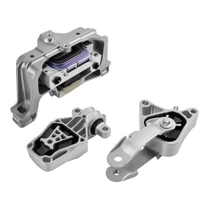 3Pcs Engine Motor & Auto Trans Mount for Mercedes-Benz B250 W246 CLA250 GLA250 (2013–2019)