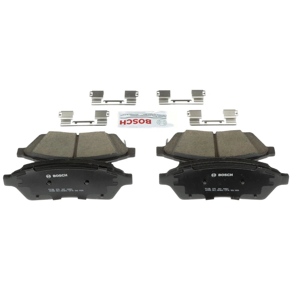 2X Brake Pad Set BC1422 for Cadillac SRX, Saab 9-4X (2010–2016)