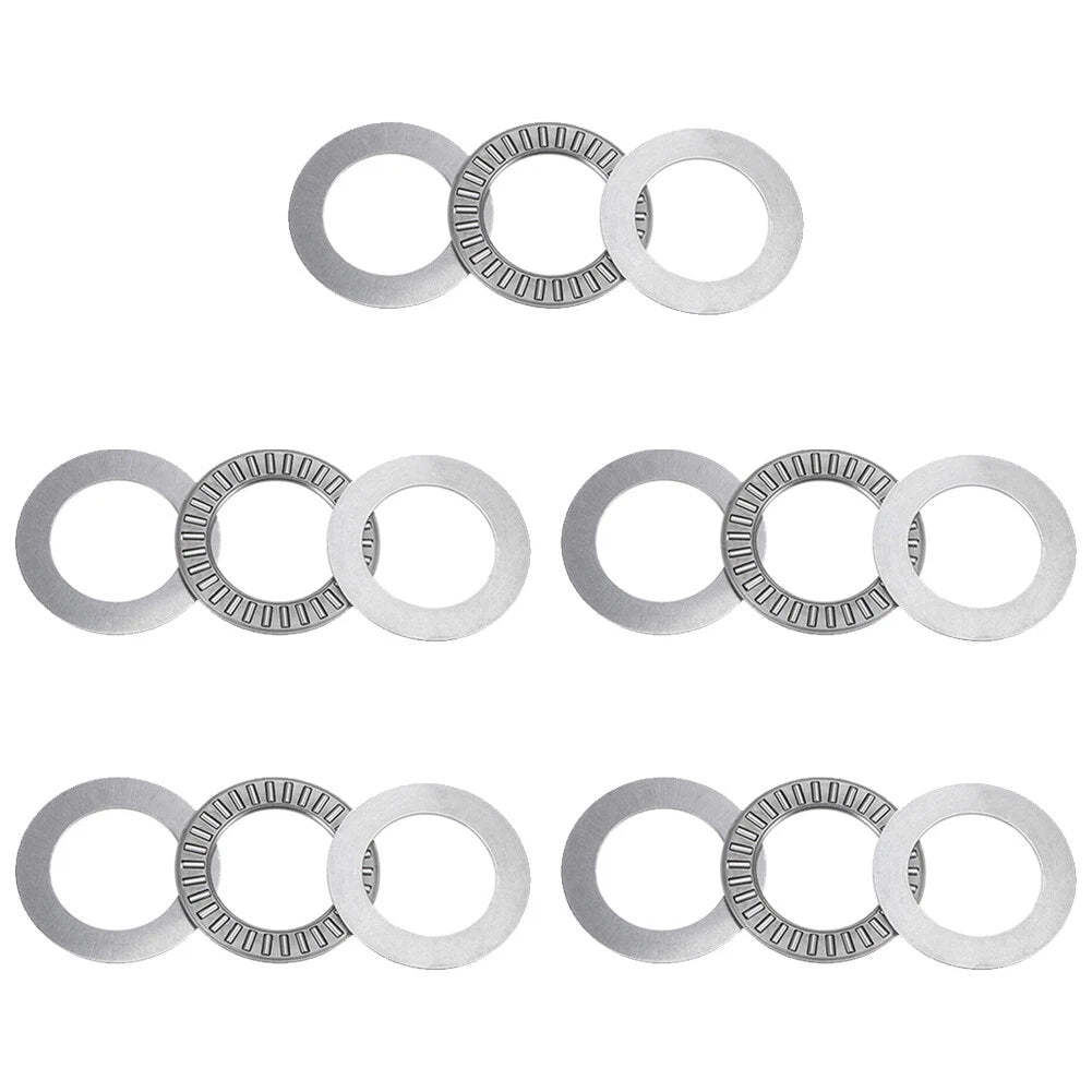 Set of 5 Thrust Needle Roller Bearings NTA1625+2TRA