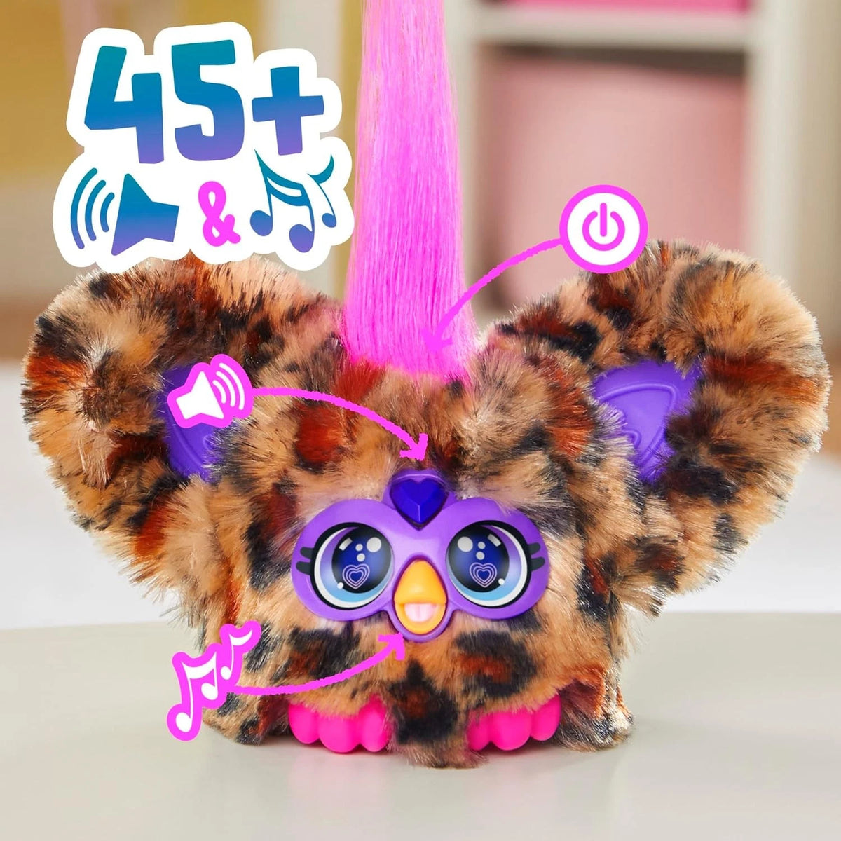 Furby Furblets Chee-Chee Mini Friend for Chee-Chee (Electronic Plush Toy)