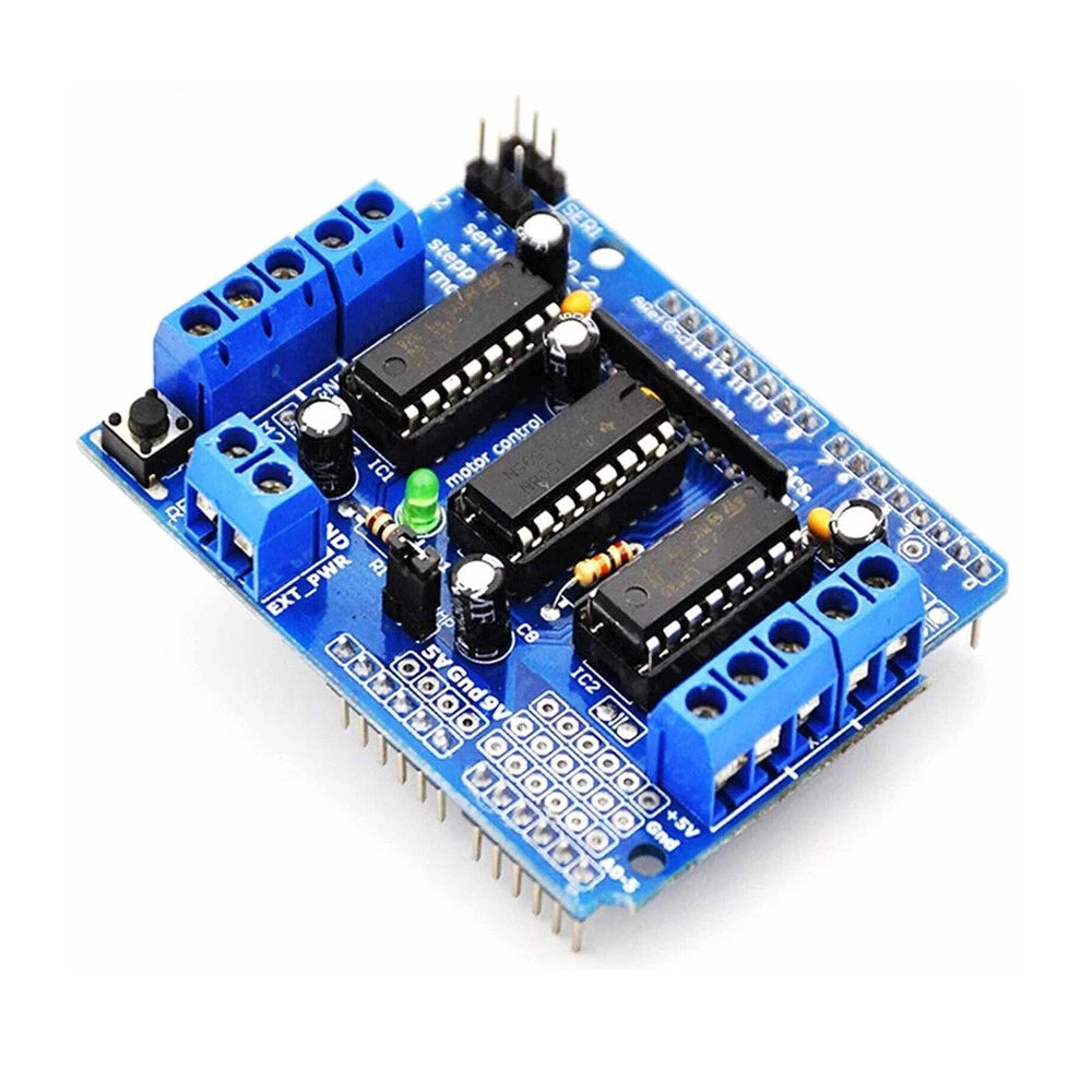 4Pcs Drive Shield Expansion Board L293D for Arduino Mega2560 (2009–2015)
