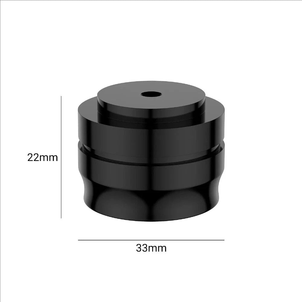 Set of 4 Aluminum Alloy Speaker Isolation Feet for Turntables