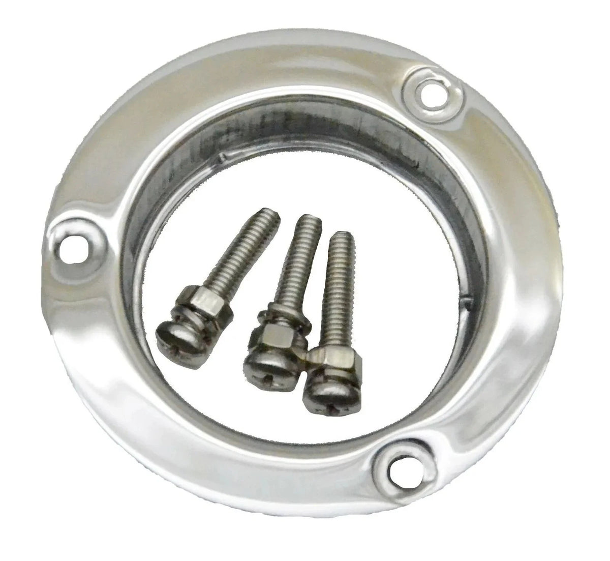 2" Round Light Anti Theft Flange Mount Bezel for GG#87149