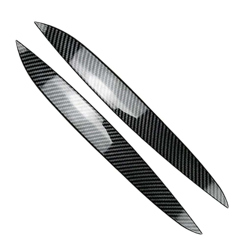 Headlight Eyebrow Eyelid Cover Trim Carbon Fiber for VW Golf MK4 (1997–2005)