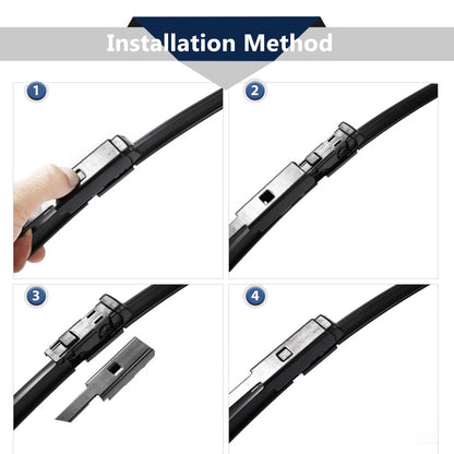 Set of 3 Windshield Wiper Blades for Nissan Pathfinder (26'' 17'' 12'')