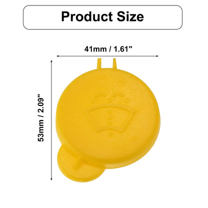 2X Windshield Washer Fluid Reservoir Tank Bottle Cap for Ford (1488251)